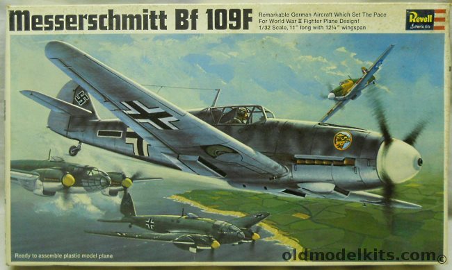 Revell 1/32 Messerschmitt Bf-109F - Kommodore JG51, H284-200 plastic model kit